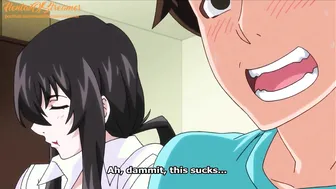 Uncensored Hentai: Cougar Milf Seduced by Homies