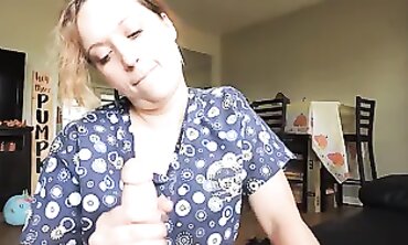 Nurse Autumn's Exclusive Patient: Roleplay Bang-out Ed Lesson with Nasty college girl