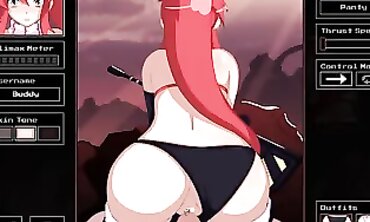 Yoko Littner from Gurren Lagann in Rough Hentai Game Compilation