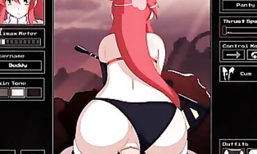 Yoko Littner from Gurren Lagann in Rough Hentai Game Compilation