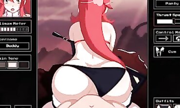 Yoko Littner from Gurren Lagann in Rough Hentai Game Compilation
