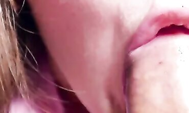 Russian Amateur Closeup Blowjob With Swallow And Cumshot