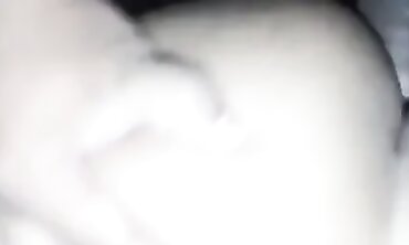 Bony Squeals in Pain During Rough Homemade Anal