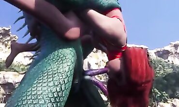 Crimson-Haired Maiden's Wild Encounter