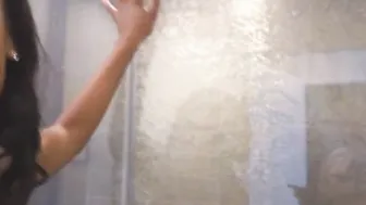POV: Caught Jerking Off to a Thick African Beauty