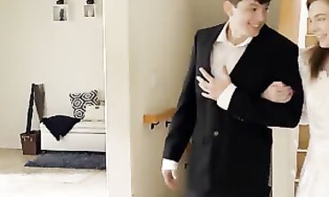 Elderly Stepsiblings Pounded After Wedding Prank