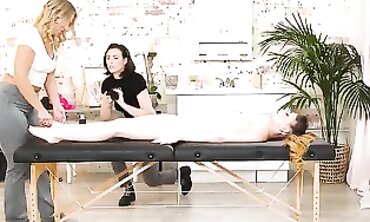 Oiled BBW Lesbians Alison Rey & Candice Dare Scissor And Lick