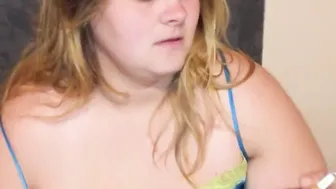 Smoking Cougar Gives College Guy A Rough POV Blowjob