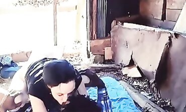 Little Blondy Squirts and Squirts While Playing with Her Slit