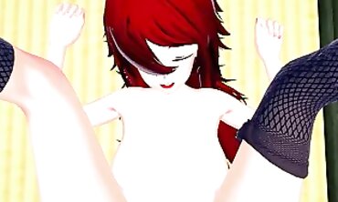 Soun's Rough H/M/V Handjob Threesome