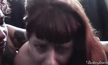 JNDTY's First MMF Threesome: Gargling & Doggy Style During Quarantine