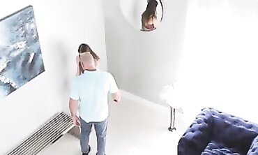 Stepsis Lilly Bell Rides My Dick for Cash