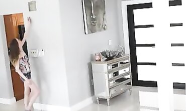 Stepsis Lilly Bell Rides My Dick for Cash