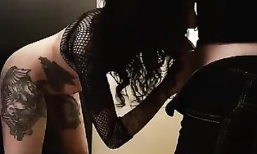 Lucy Ravenblood's First Gloryhole Group Sex