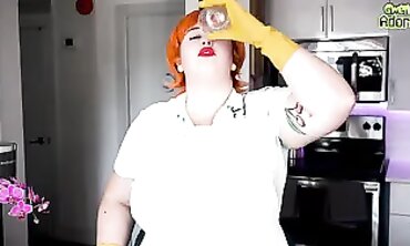 POV: BBW MILF Mom Gets Creampie in Step Fantasy
