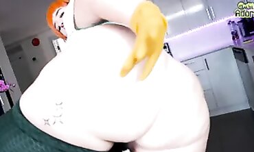 POV: BBW MILF Mom Gets Creampie in Step Fantasy