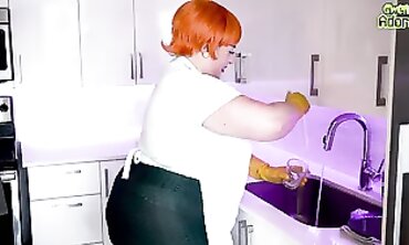 POV: BBW MILF Mom Gets Creampie in Step Fantasy