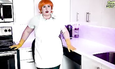 POV: BBW MILF Mom Gets Creampie in Step Fantasy