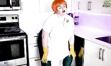 POV: BBW MILF Mom Gets Creampie in Step Fantasy