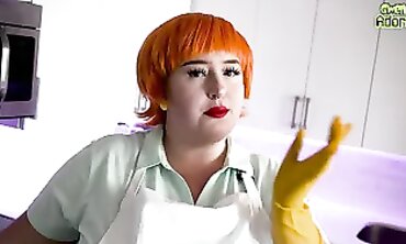 POV: BBW MILF Mom Gets Creampie in Step Fantasy