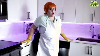 POV: BBW MILF Mom Gets Creampie in Step Fantasy