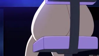 Gamer Beotch Gets Uncensored Anal Creampie