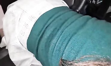 Stepdaughter Seduces Stepdad in the Car
