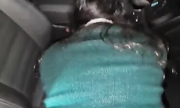 Stepdaughter Seduces Stepdad in the Car