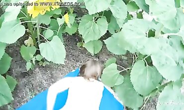 POV Outdoor Hardcore Blowjob with a Curvy MILF