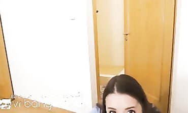 VR POV: Honey European Babe Gets Rough Dick