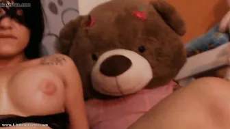 POV Interracial Creampie With Beautiful Amateur's Huge Tits