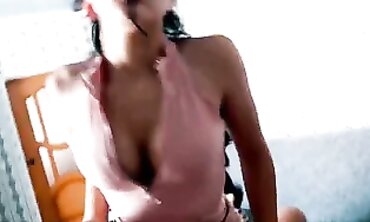 Brunette Friend Takes It Rough With Big Cock