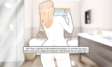 Your Sister's Friend Enjoys a Threesome with Her Petite Redhead Sis