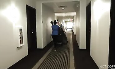 Latina Maid Gets Restricted And Squirts For Her Guest