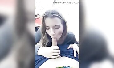 POV Amateur Gets Pulled Over to the Dirt for a Big Cock Cumshot