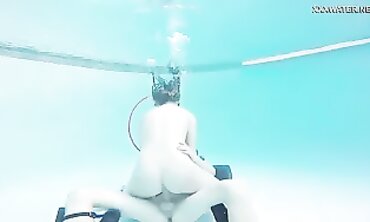 Jason Starr Fucks Hot Blonde Babe in Swimming Pool - POV Style