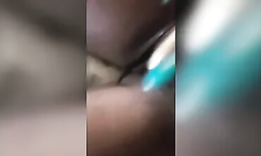 Black Beauty Loves Being Watched While Masturbating