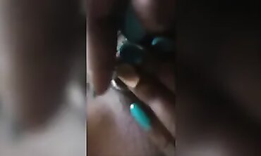 Black Beauty Loves Being Watched While Masturbating