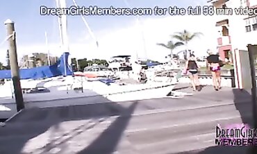 Soiree Girls Get Nude On A Boat