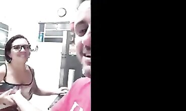 Brazilian Lovers Flash Their Ex-Wife in the Shower