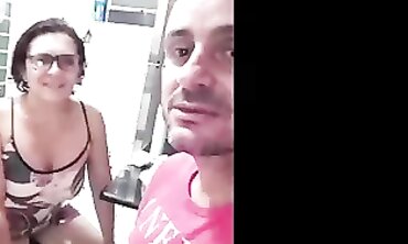 Brazilian Lovers Flash Their Ex-Wife in the Shower