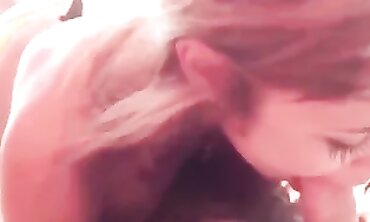 POV Blowjob in Bikini on the Beach with Sexy Jamaica