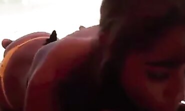 POV Blowjob in Bikini on the Beach with Sexy Jamaica