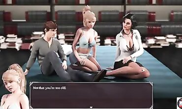 Fervor Epidemic Part 38: Blonde Milf Cosplay Threesome Playthrough
