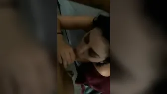 Latina Brunette Takes Big Shaft the Right Way
