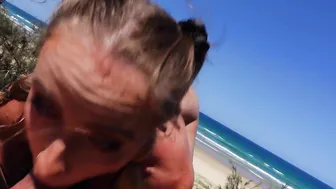 SecretCrush4K: Outdoor Beach Creampie With Freutoy