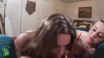 5N4K3 Eater Films: BBW POV Threesome with Deep Throat and Cum Swallowing