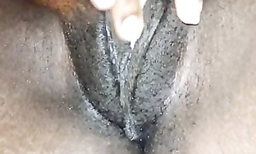 Black Amateur Thot Rough Masturbation