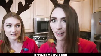 TeamSkeet Christmas: Adriana Maya, Aria Kai & Dani Damzel