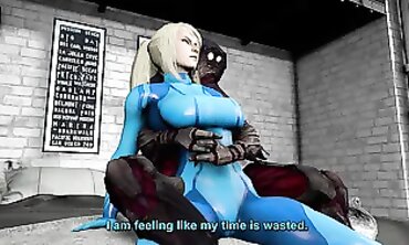 Samus Aran Gets a Creampie Gangbang During Her Psychiatrist Visit
